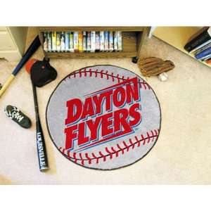   Dayton Flyers NCAA Baseball Round Floor Mat (29) 