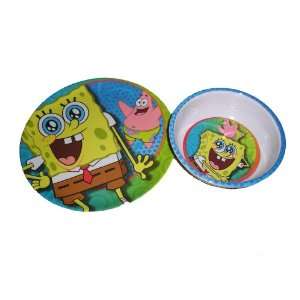 Spongebob Squarepants Plate & Bowl Set