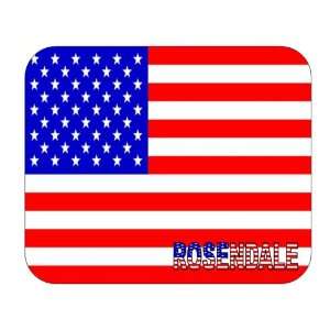  US Flag   Rosendale, New York (NY) Mouse Pad Everything 