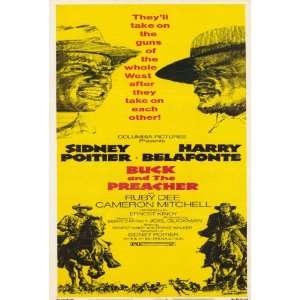  Buck and the Preacher (1972) 27 x 40 Movie Poster Style C 