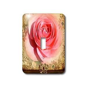  Sanders Flowers   Buttefly Frame Rose Abstract Words  Romantic 