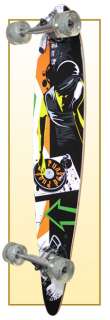 MixItUp Graphic COMPLETE Longboard Pintail Skateboard  