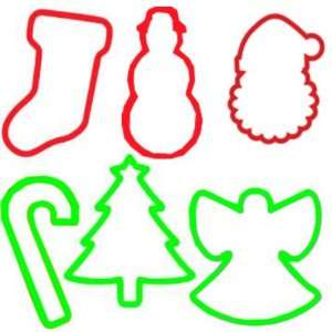  Shaped Silicone Bracelets   Christmas Case Pack 144 Toys 