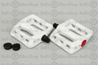   Twisted P.C. Bicycle Pedals WHITE 9/16 BMX 630950271573  