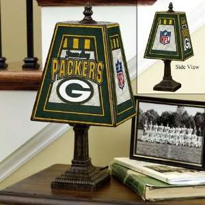 14 Art Glass Table Lamp Green Bay Packers  Kitchen 