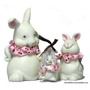  Dottie Bunny Porcelain Figurines XS