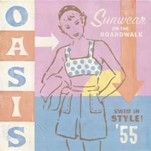  Summer Oasis Canvas Reproduction