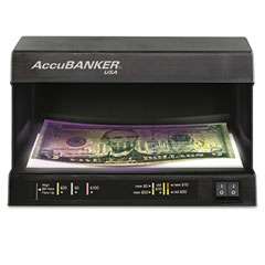 ACCUBANKER D63 COUNTERFEIT MONEY DETECTOR UV WM NEW  