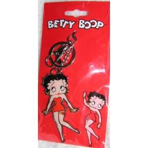  Betty Boop in Red Dress Attachable Keychain Toys & Games