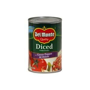 Del Monte Quality Diced Tomatoes with Green Peppers and Onion, 14.5 
