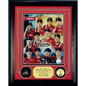 2003 Houston Astros Team Collage Pin Collection Photomint 