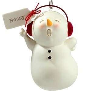  Dept 56 Bossy Snowman Ornament