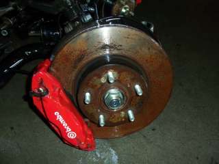 Acura RSX Type R K20A Front and Rear Brembo 5 Lug Disc Brake Rotors 