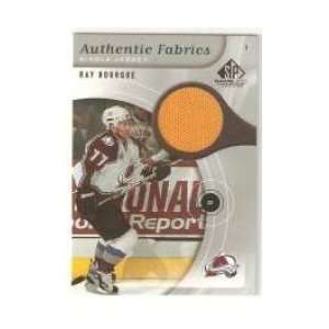  2005 06 SP Game Used Authentic Fabrics #AFRB Ray Bourque 