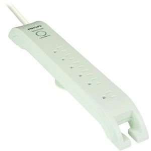  PHILIPS SPP3060H/17 6 OUTLET SURGE PROTECTOR Electronics