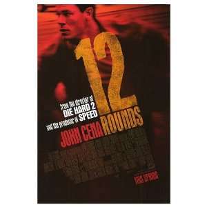  12 Rounds Original Movie Poster, 27 x 40 (2009)