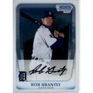  2011 Bowman Chrome Prospects #BCP186 Rob Brantly   Detroit 