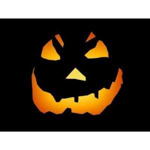  Halloween Jack o Lantern Face Postage