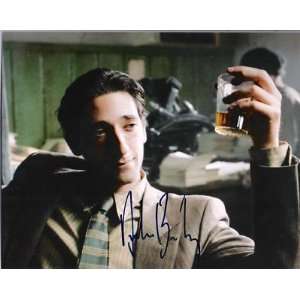  ADRIEN BRODY (of THE PIANIST) Autographed 10x8 Color 