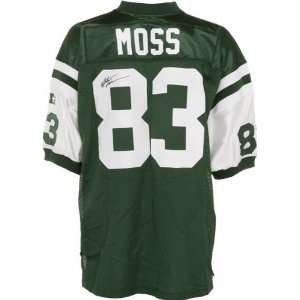   Moss Autographed Jersey  Details Green, Custom