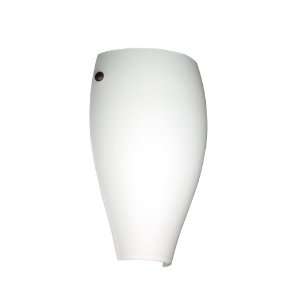   Matte Chelsea Single Light Compact Fluorescent Wall Sconce with Bron