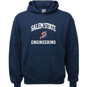   Navy Youth Engineering Arch Hooded Sweatshirt