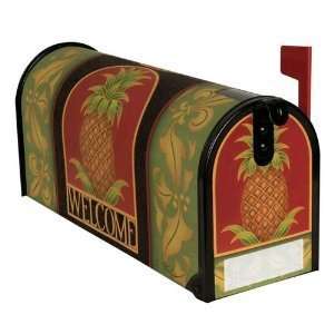  Welcome Pineapple Magnetic Mailbox Cover Patio, Lawn 