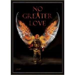  No Greater Love Fireman by Jason Bullard