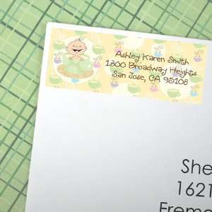     30 Personalized Baby Shower Return Address Labels Toys & Games
