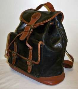very RARE LARGE ORIGINAL I Ponti LEATHER Backpack bag purse Back Pack 