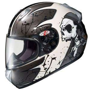 Joe Rocket RKT 101 Villain Helmet   X Large/Grey/Black 