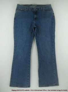 LEE Below Waist Natural Bootcut Stretch Denim Jeans Womens Pant Sz 14 