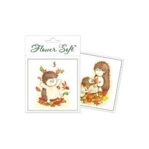  Flower Card Topper   Everyday hedgerow Friends   Kicking 