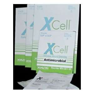  Medline XCell Antimicrobial Cellulose Dressings   35 x 35 
