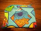 Cookie Monster Sesame Street fabric coin/change purse 1