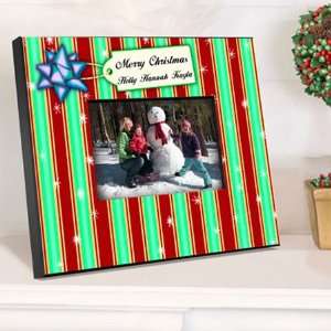 Holiday Frames   Stripes Red