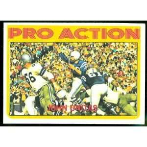  John Unitas Proo Action 1972 Topps 251 