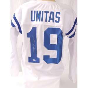  Johnny Unitas Signed Jersey   Colts   Autographed NFL 