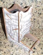 BPN 1111 DICE TOWER KNOCKDOWN STONE   Blue Panther  