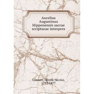   sacrae scripturae interpres Henrik Nicolai, 1793 1877 Clausen Books