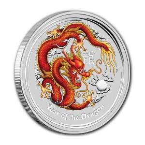   of the Dragon Gemstone Eye  1 Kilo Kg Silver Coin 5000 Mintage  