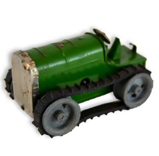 OLD SMALL TRIANG MINIC TRACTOR WIND UP mechanical toy 1950s  