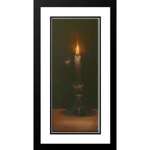  Elliott, Virgil 22x40 Framed and Double Matted Candle and 
