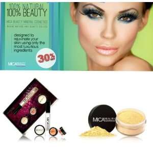   Sandstone Foundation+ Mica Beauty Lip Gloss Kit+ A viva Nail Kit