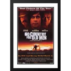  No Country For Old Men Framed and Double Matted 20x26 
