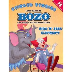  Bozo Hide n Seek Elephant Story Stickers Toys & Games