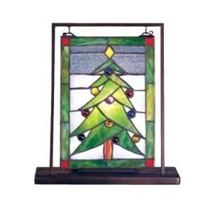  Meyda Tiffany Decor 69658 10.5H X 9.5W O Christmas Tree 
