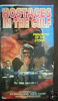 HOSTAGES IN THE GULF VERY RARE VHS WARRANTY FAST SHIP  