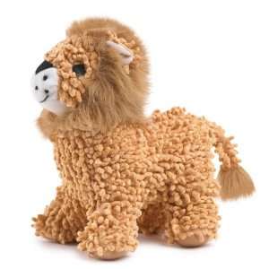  Zanies Moppy Plush Curly Crew Dog Toy, Lion, 8 1/4 Inch 