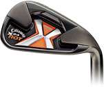 NEW Callaway X 24 Hot Irons 4 PW+SW Reg Graphite Right Handed + 1/2 